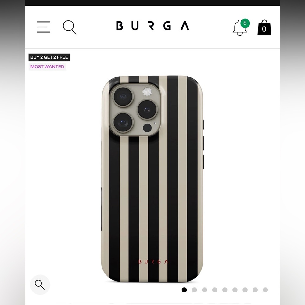 BURGA phone case